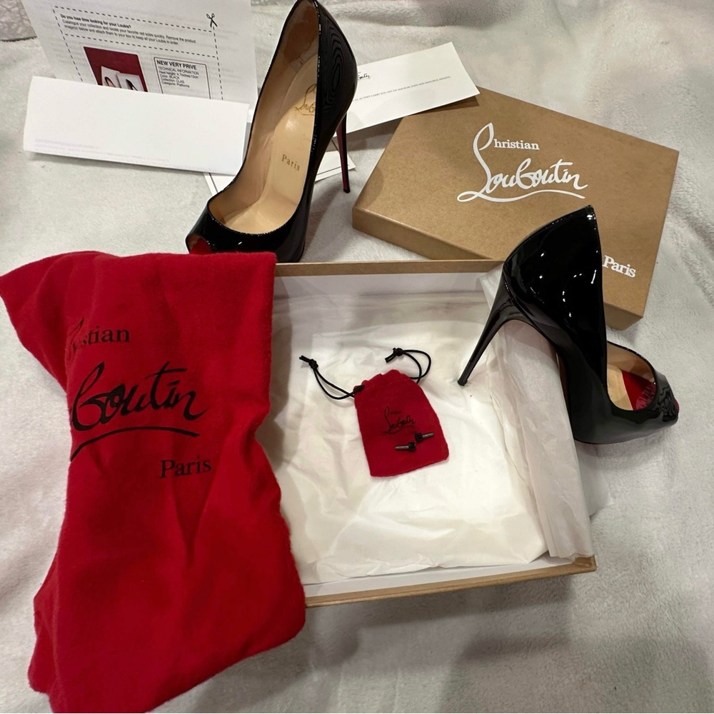 Christian Louboutin Patten Leather Heels
